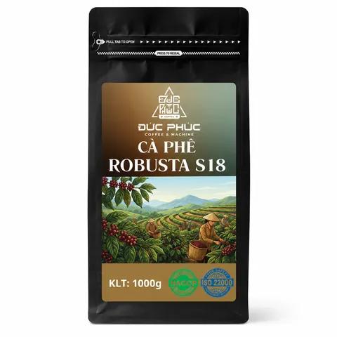 Cà phê Robusta S18 1kg