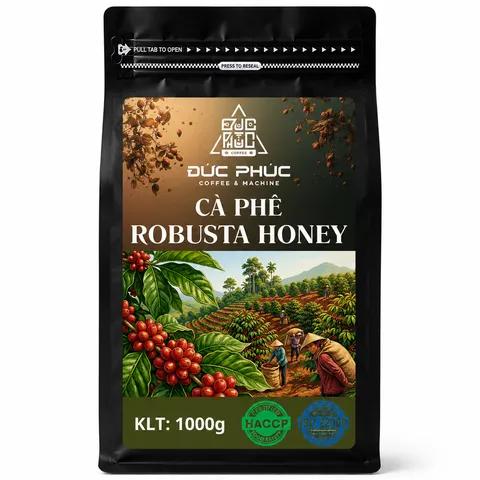 Cà phê Robusta Honey 1kg