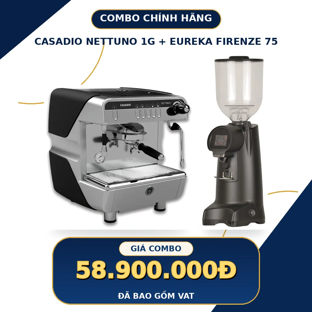 Combo Casadio Nettuno 1G + Eureka Firenze 75