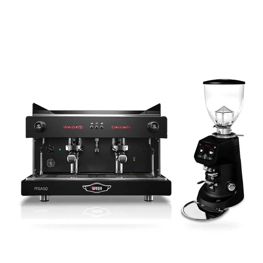Combo Wega Pegaso 2G + Fiorenzato F64E — combo máy pha và máy xay cà phê